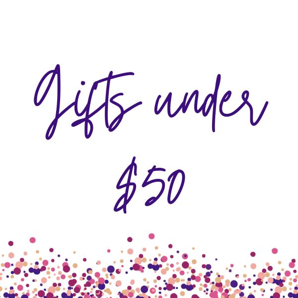 Gifts $50 and Under