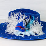 Moody Blues II Bling Fedora Hat