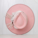 Pretty in Pink II Bling Fedora Hat