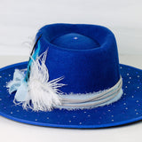 Moody Blues II Bling Fedora Hat