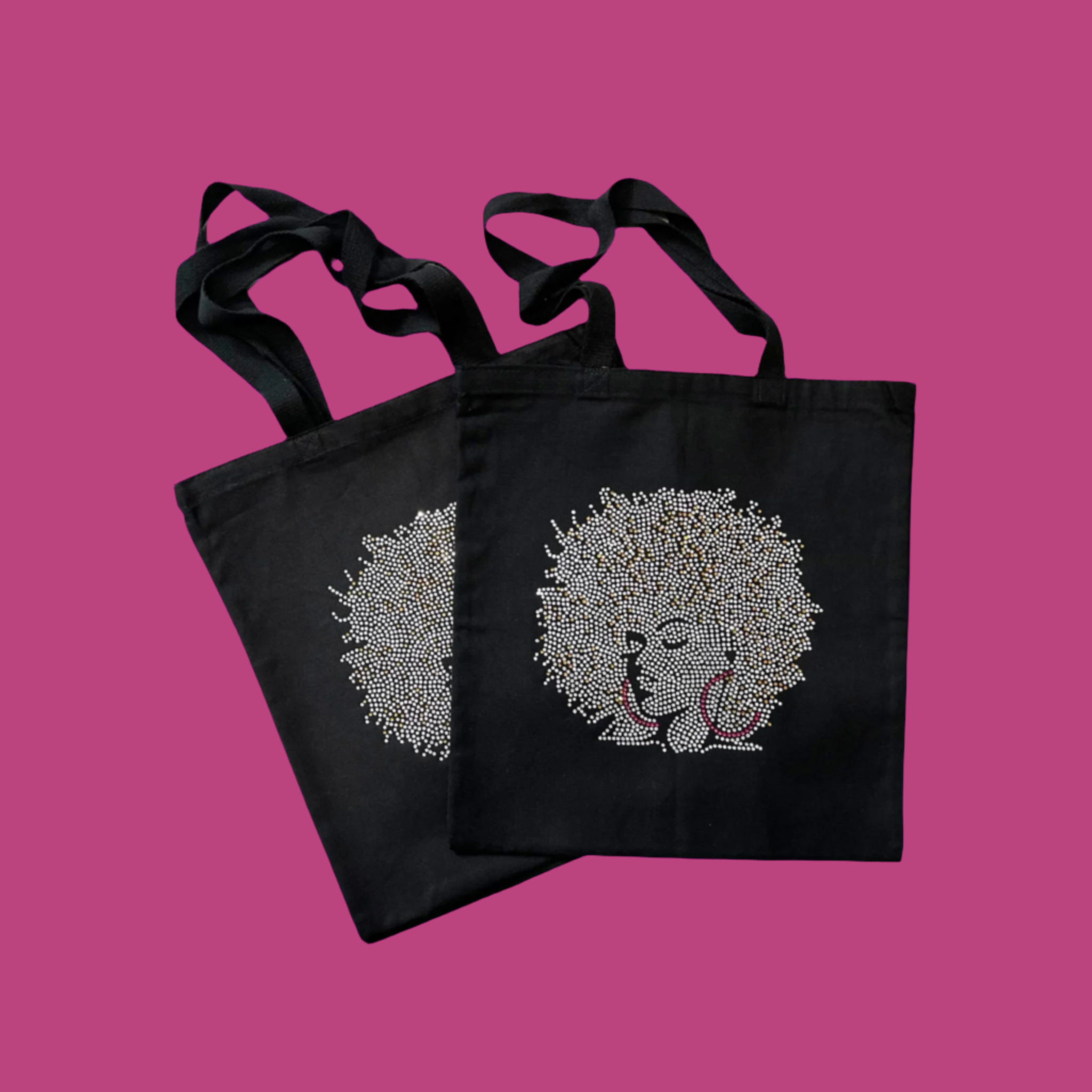 Bling tote bag hotsell