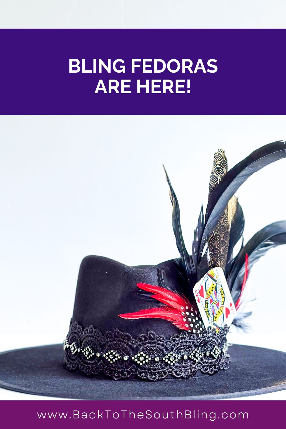 Bling Fedora Hats are Here!