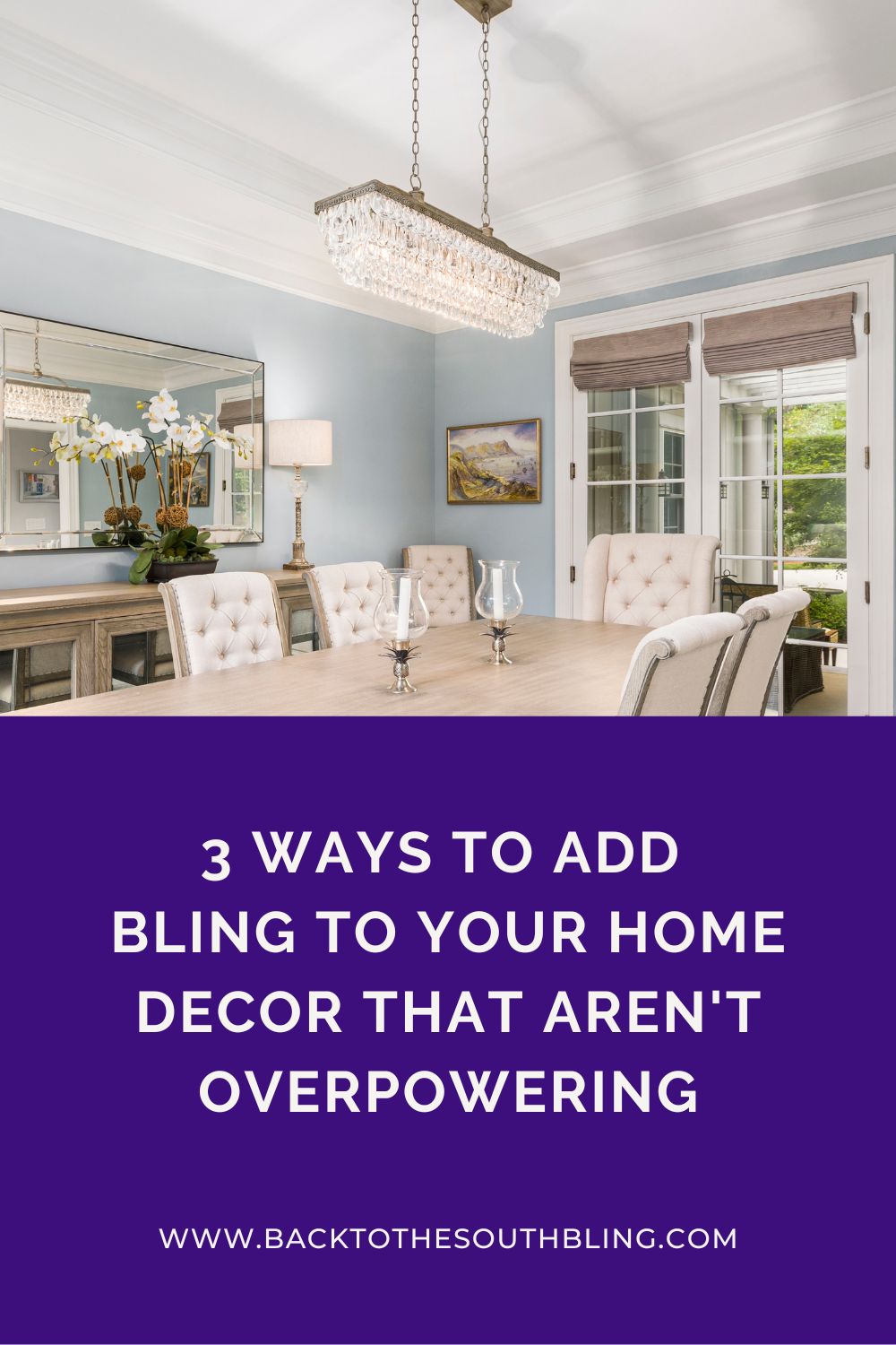 3 Ways to Add Bling to Your Home Decor That Aren't Overpowering