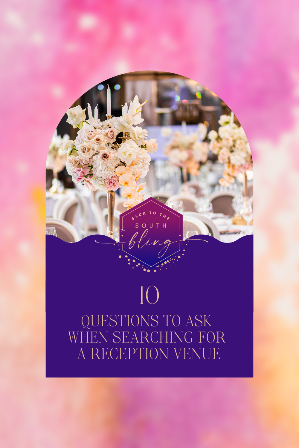 10 Important Questions to Ask When Searching For a Reception Venue (Part I)