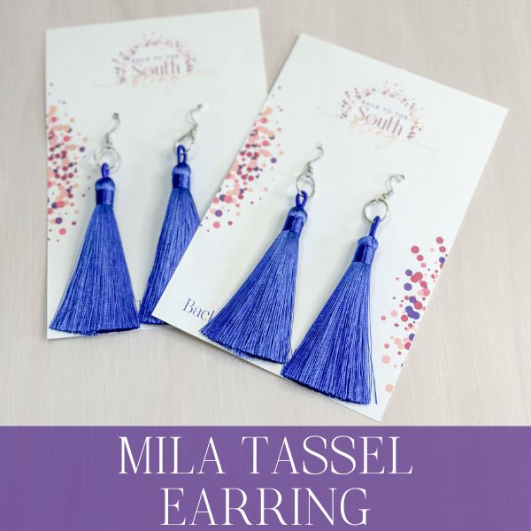 Mila Tassel Earrings