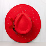 Comin' in Hot Bling Fedora Hat