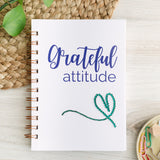 Grateful Attitude Bling Notebook Journal