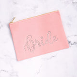Bride Bling Pouch and Makeup Bag [Made-to-Order]