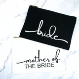 Mother of the Bride Pouch and Makeup Bag [Made-to-Order]