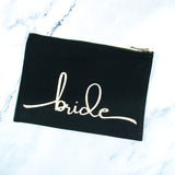 Bride Pouch and Makeup Bag [Made-to-Order]