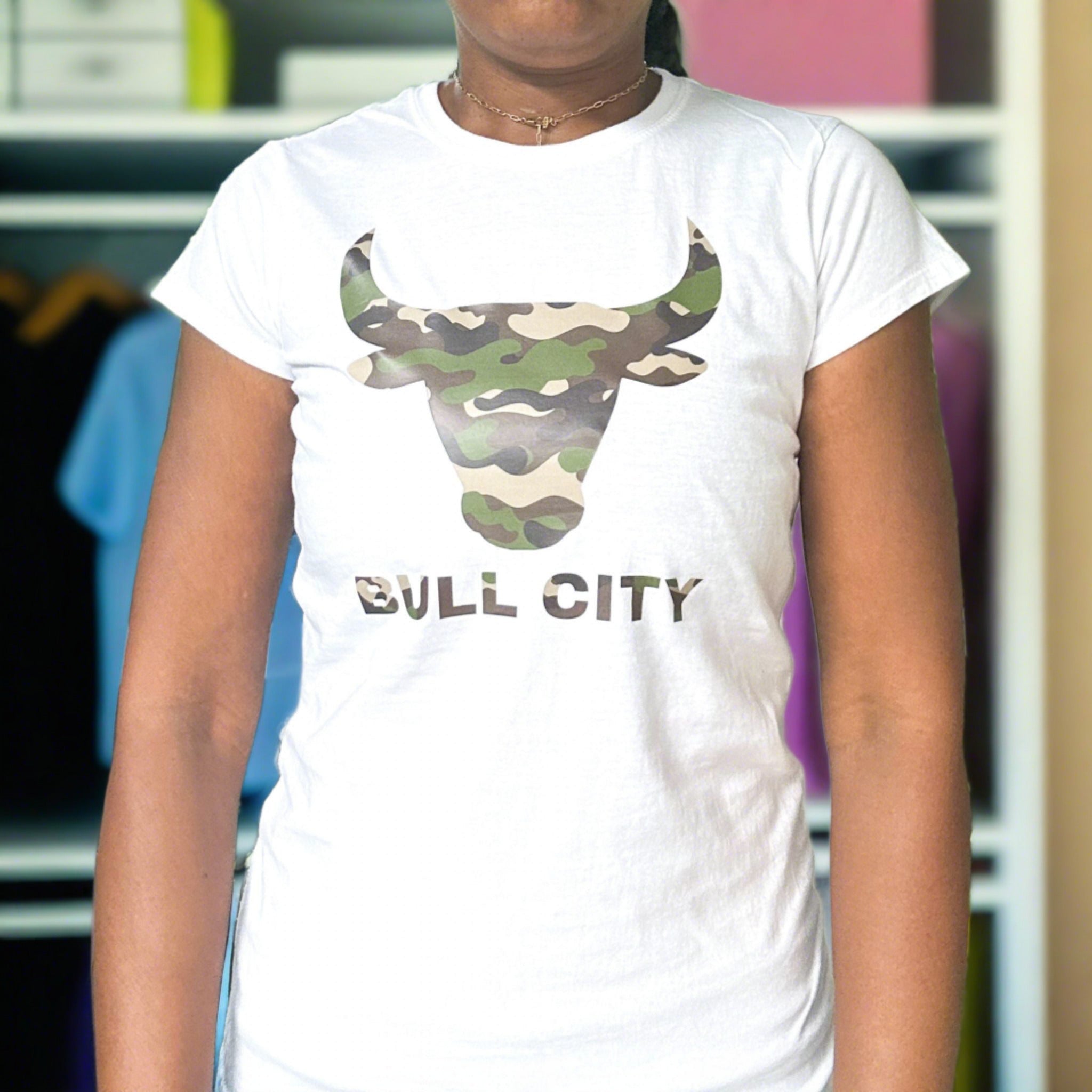 Bull City Camo T-shirt