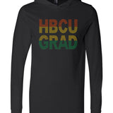 HBCU Grad Bling Lightweight Hooded Shirt