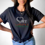 Heart My HBCU Bling T-shirt