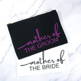 Mother of the Bride Pouch and Makeup Bag [Made-to-Order]