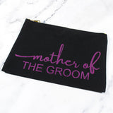 Mother of the Groom Pouch and Makeup Bag [Made-to-Order]