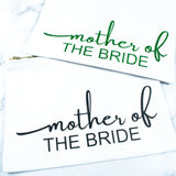 Mother of the Bride Pouch and Makeup Bag [Made-to-Order]