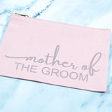 Mother of the Groom Pouch and Makeup Bag [Made-to-Order]