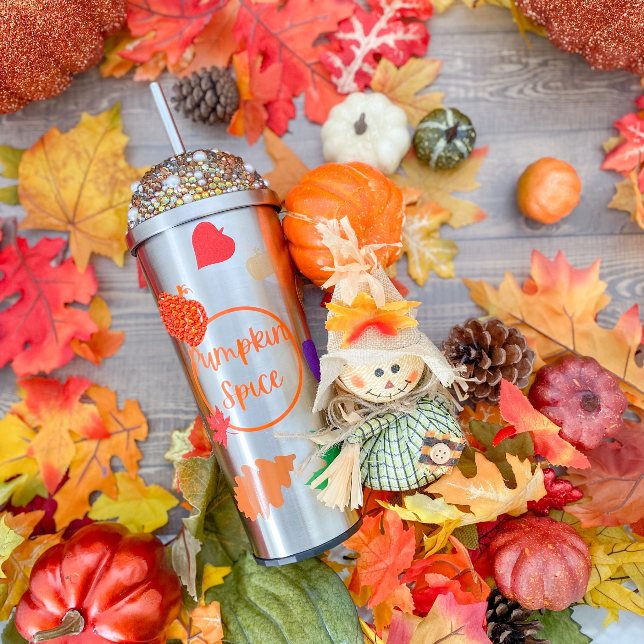 Pumpkin Spice and Everything Nice Skinny Tumbler – A+A Custom Crafts